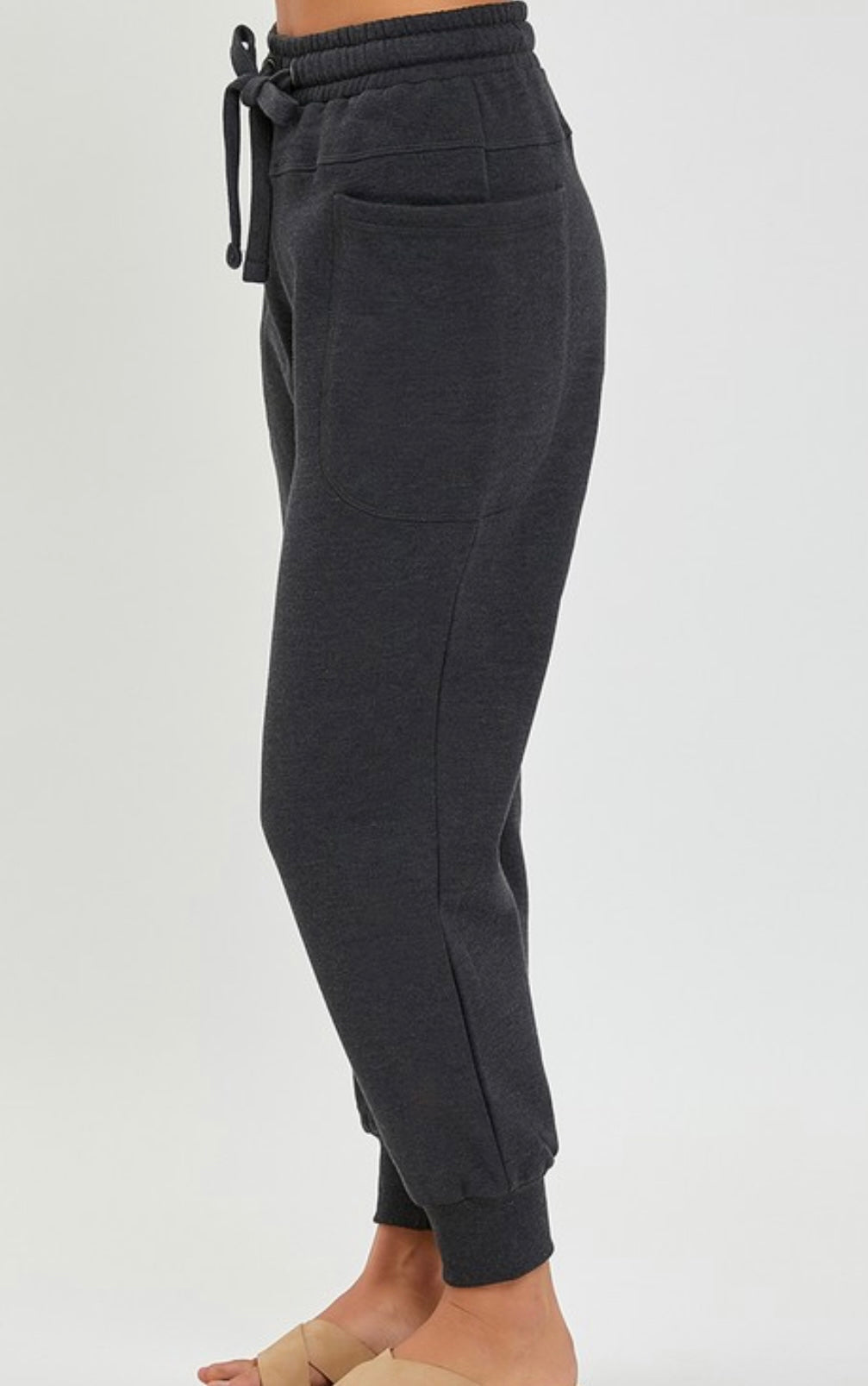 Risen Sweat charcoal knit joggers sweat