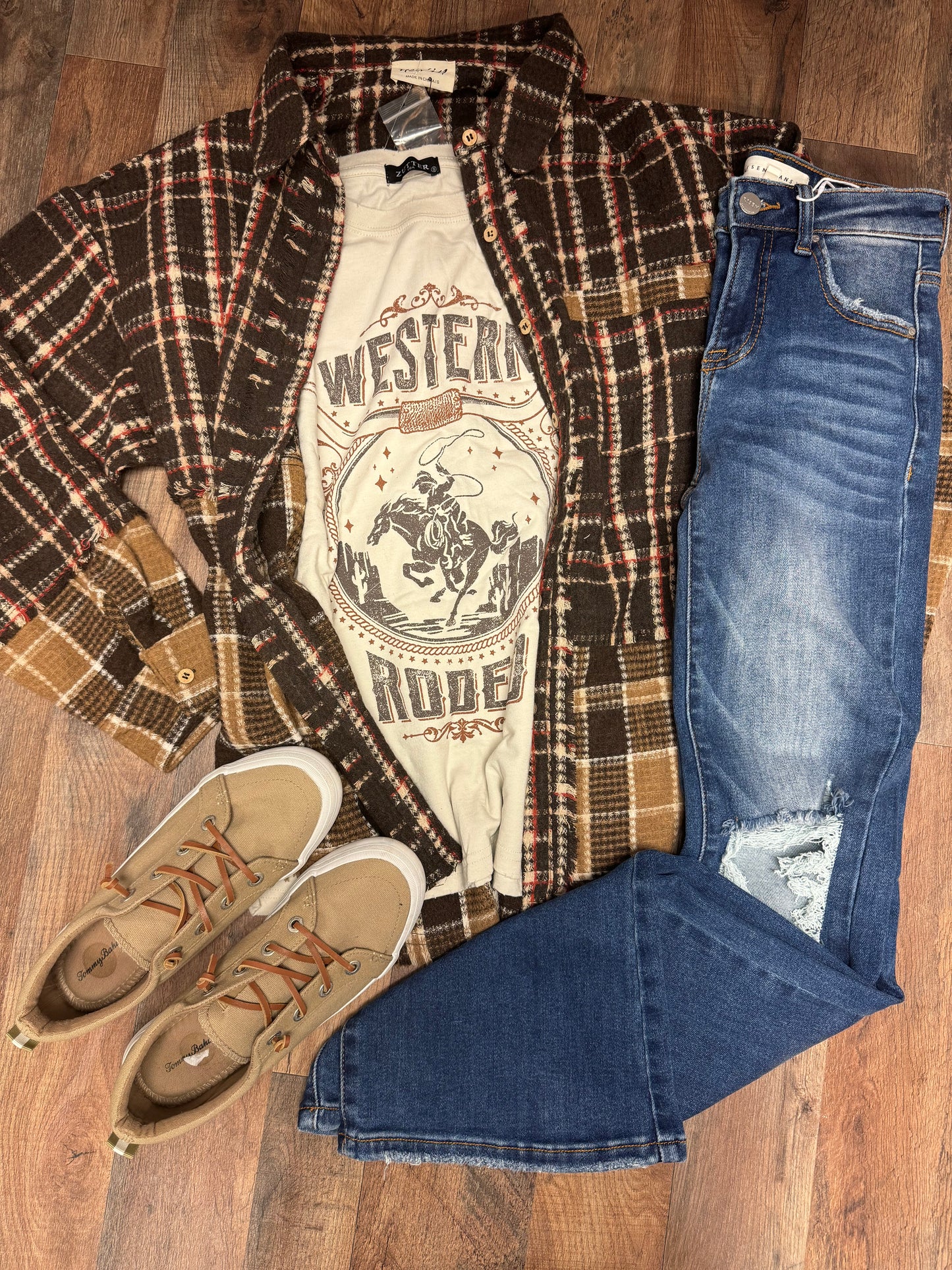 Zutter western t shirt NEW