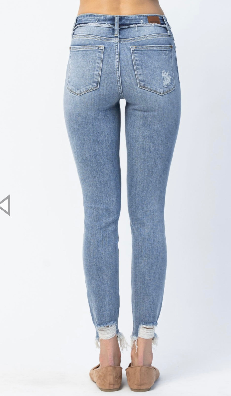 Judy blue Mid rise Release waistband skinny jeans