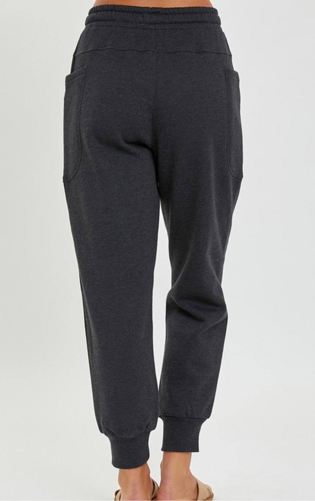 Risen Sweat charcoal knit joggers sweat