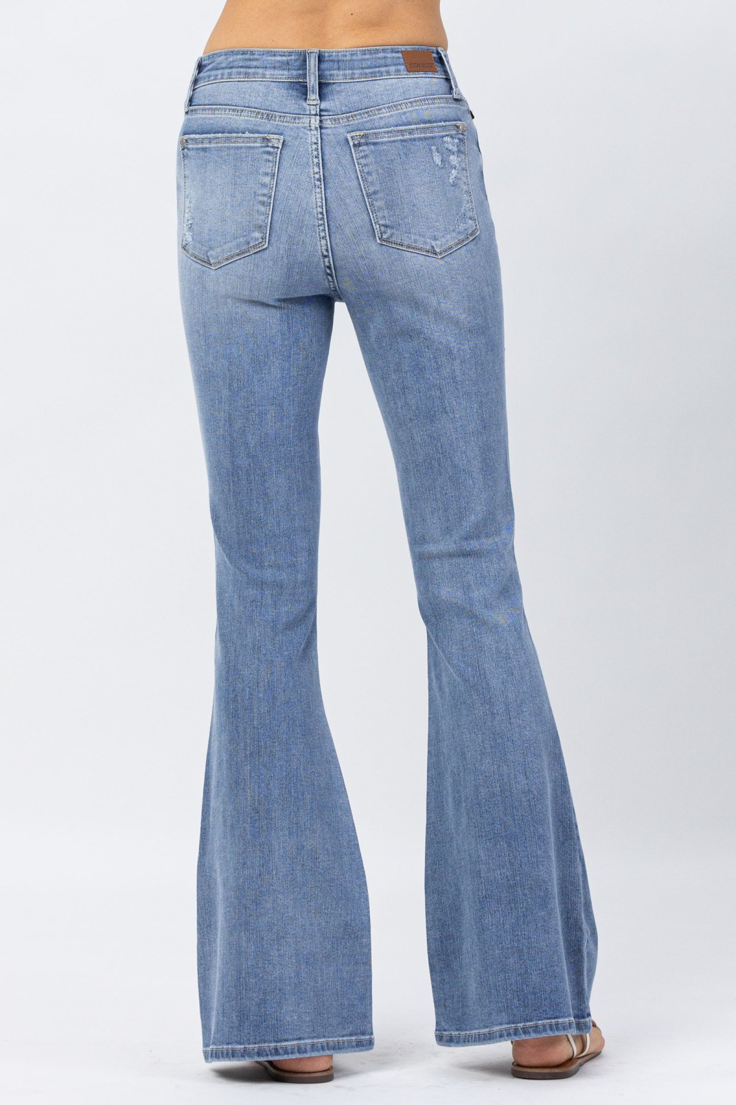 Judy Blue Hi Rise destroyed Fit & flare jeans NEW