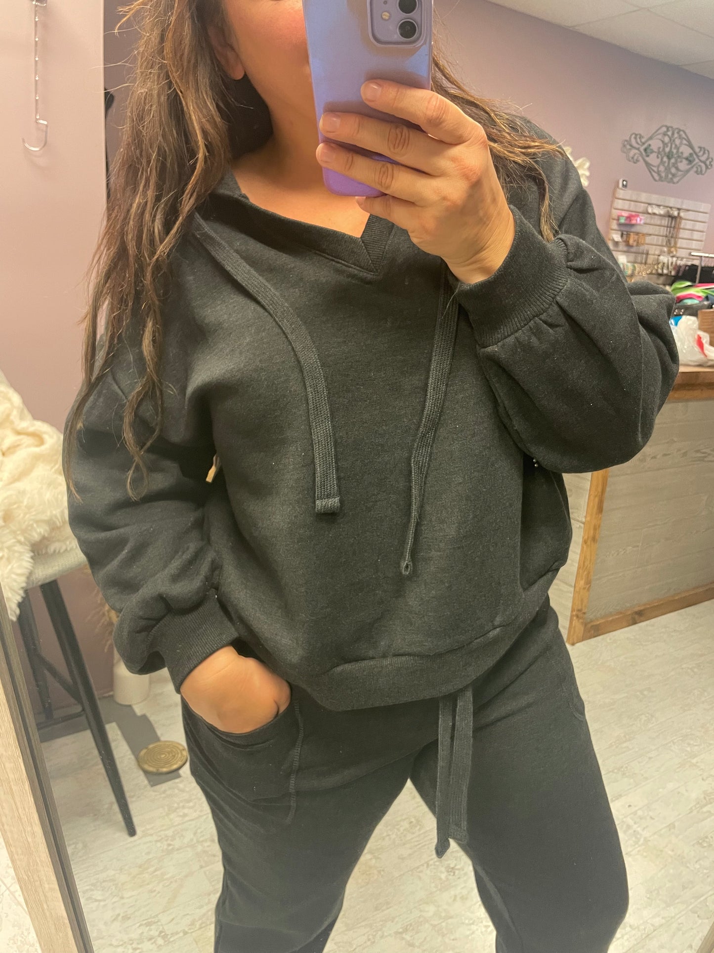 Risen Charcoal sweatshirt hoodie