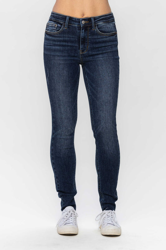 Judy Blue raw hem skinny sale