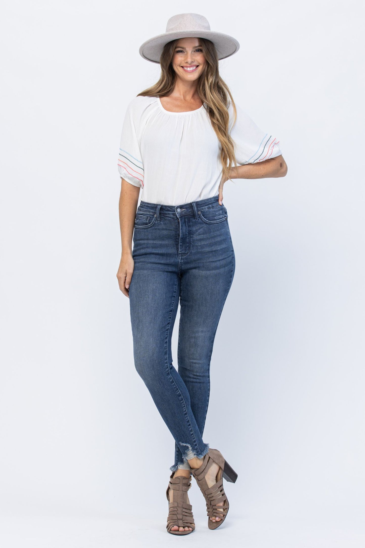 Judy Blue Tummy Control hi rise skinny Jeans