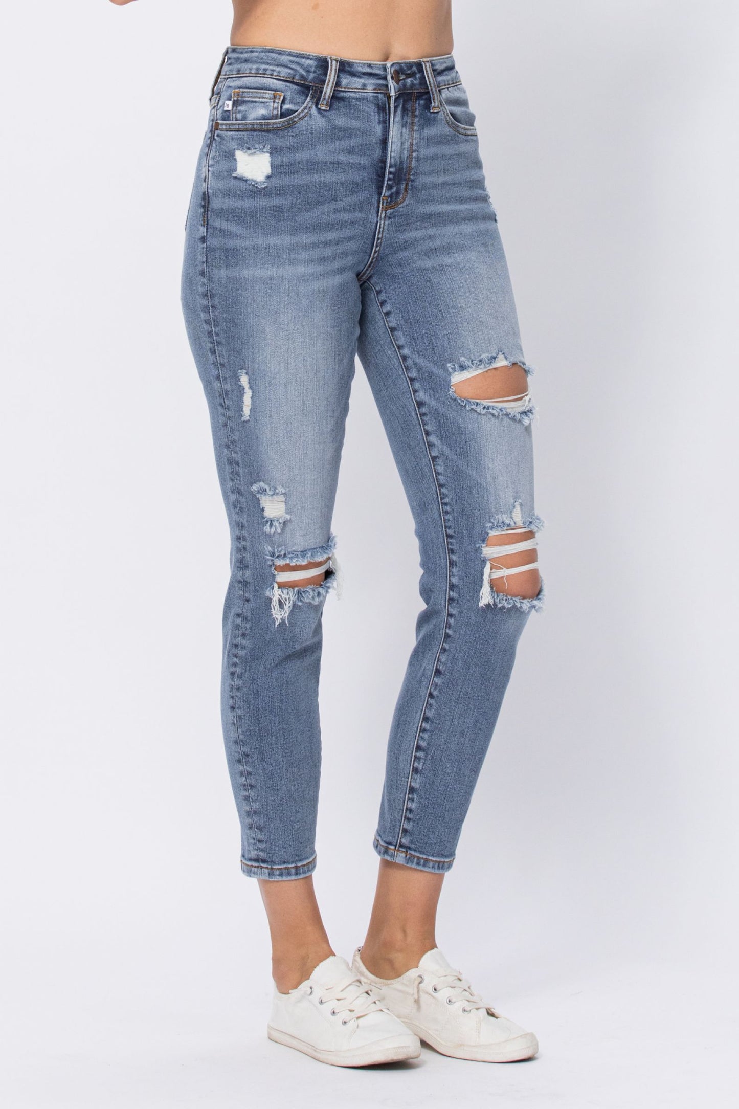 Judy Blue high rise destroyed slim fit Jeans sale