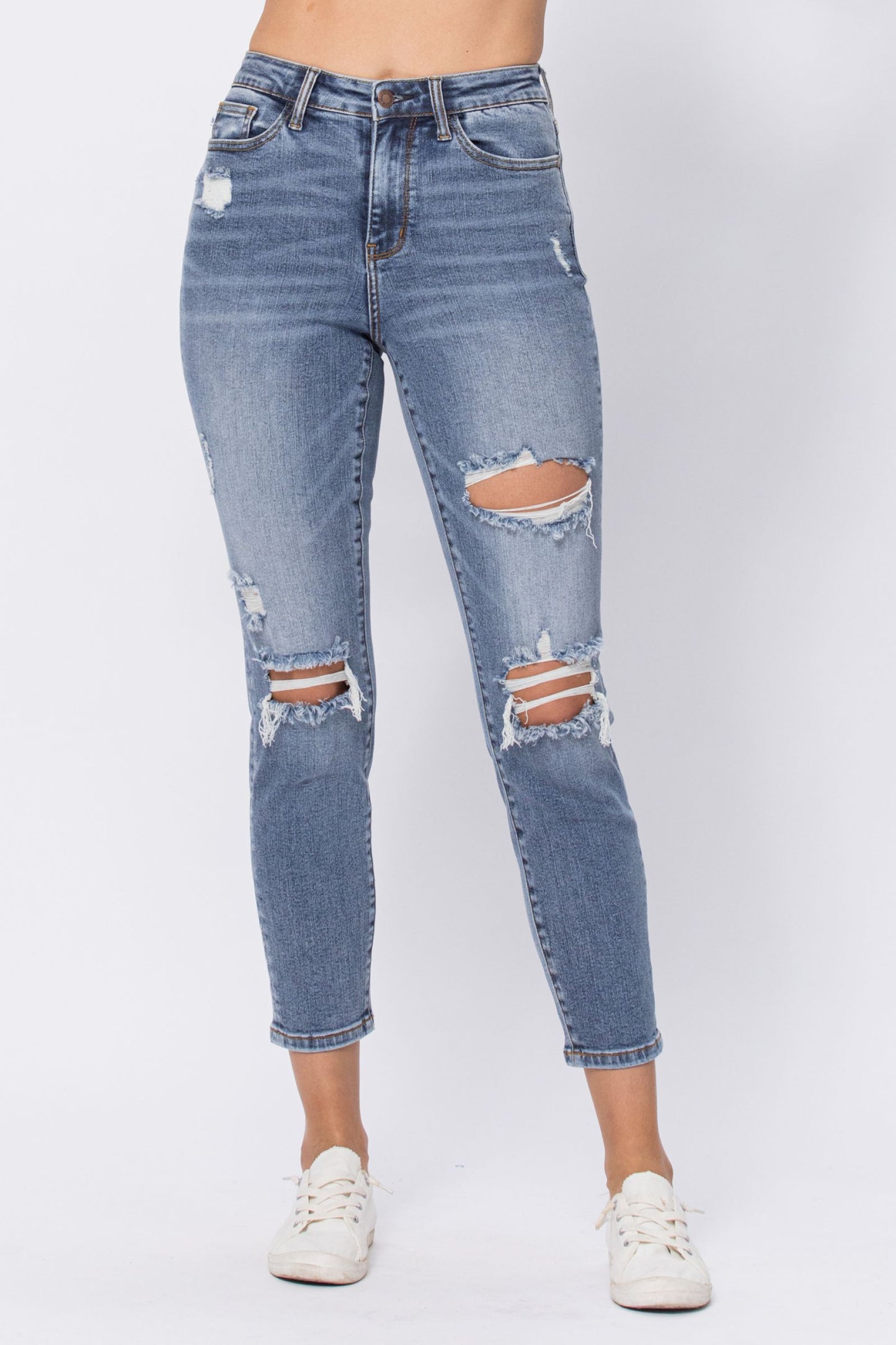 Judy Blue high rise destroyed slim fit Jeans sale