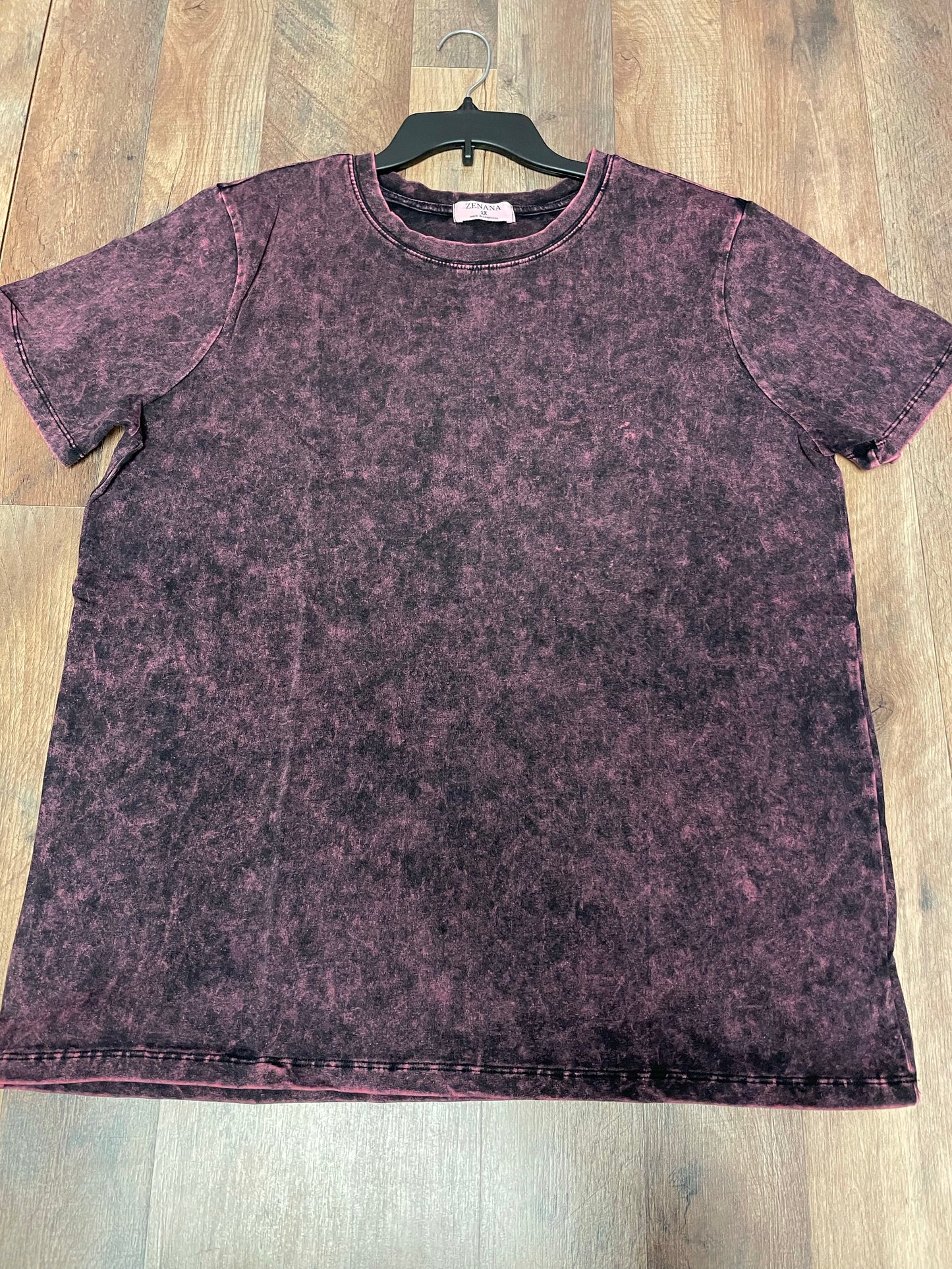 Zenana Mineral Wash t shirt sale