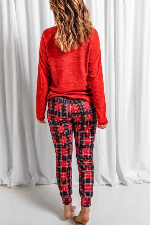 Merry Christmas Plaid PJs set  sale